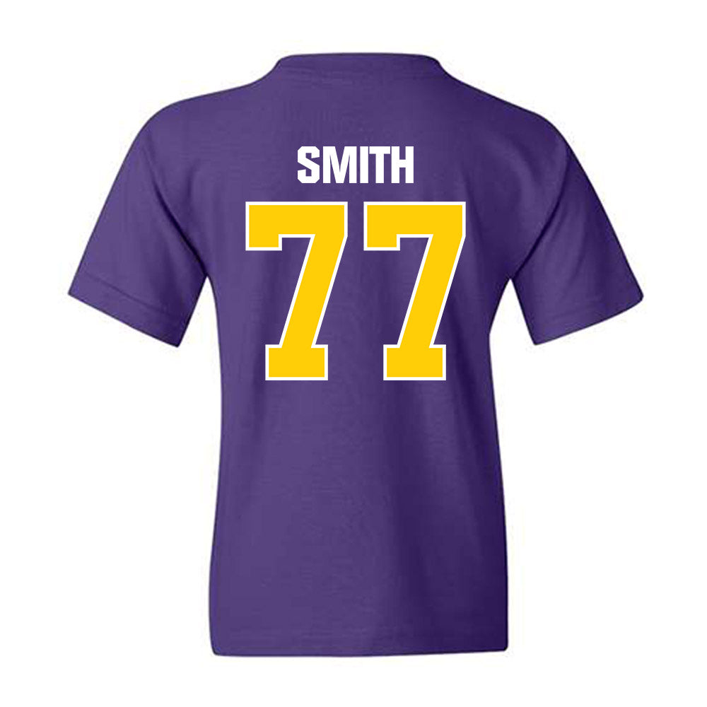 WIU - NCAA Football : Cole Smith - Youth T-Shirt-1