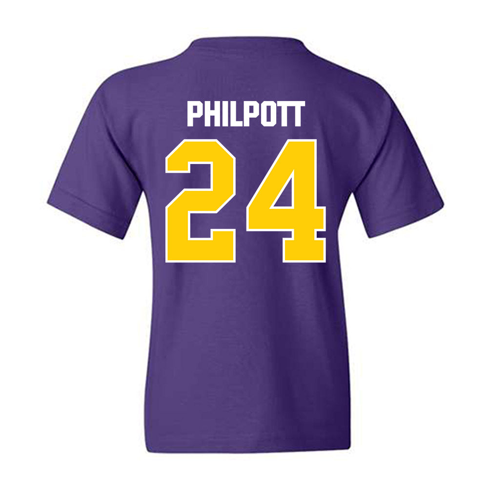 WIU - NCAA Men's Soccer : Tyler Philpott - Youth T-Shirt-1
