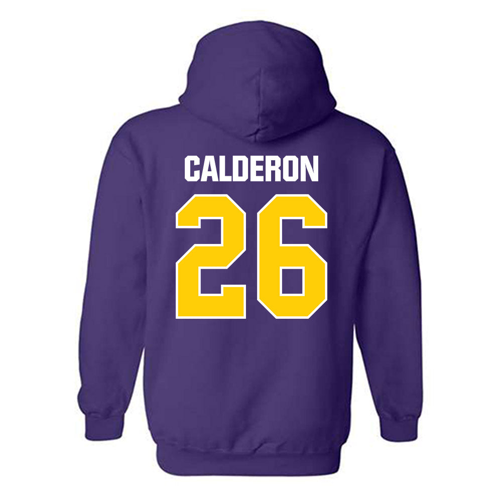 WIU - NCAA Men's Soccer : Miles Calderon - Hooded Sweatshirt-1