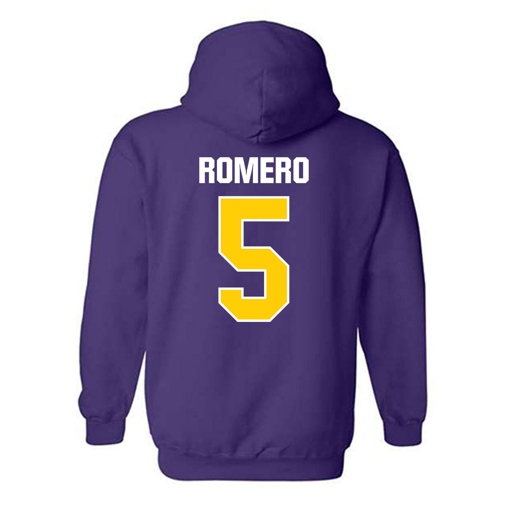 WIU - NCAA Baseball : Breck Romero - Hooded Sweatshirt-1