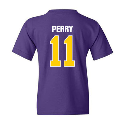 WIU - NCAA Football : Matthew Perry - Youth T-Shirt-1