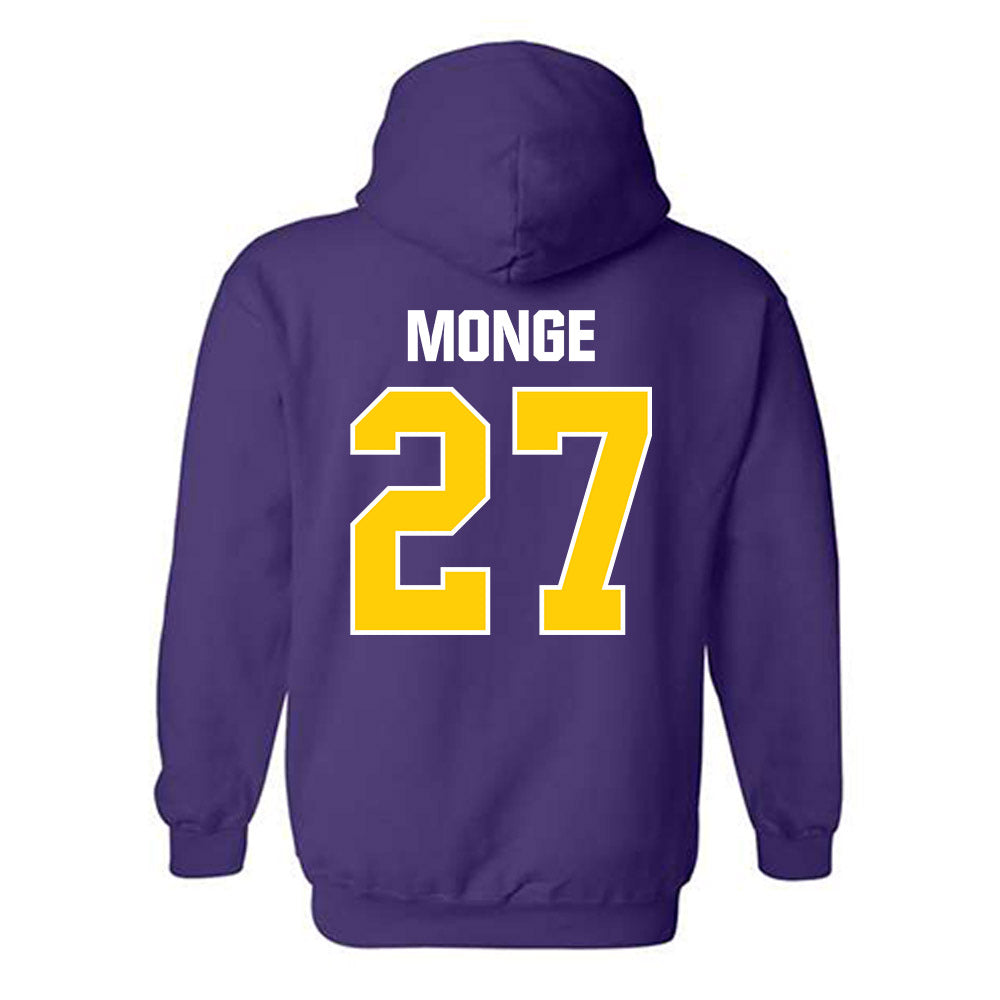 WIU - NCAA Baseball : Isaiah Monge - Hooded Sweatshirt-1