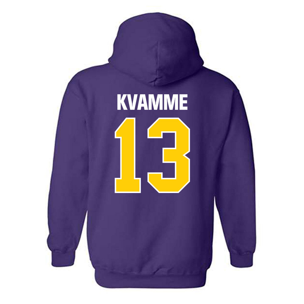 WIU - NCAA Men's Basketball : Makai Kvamme - Hooded Sweatshirt-1