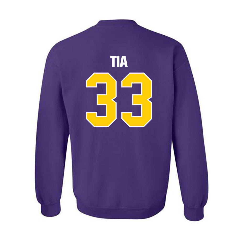 WIU - NCAA Football : Malini Tia - Crewneck Sweatshirt-1