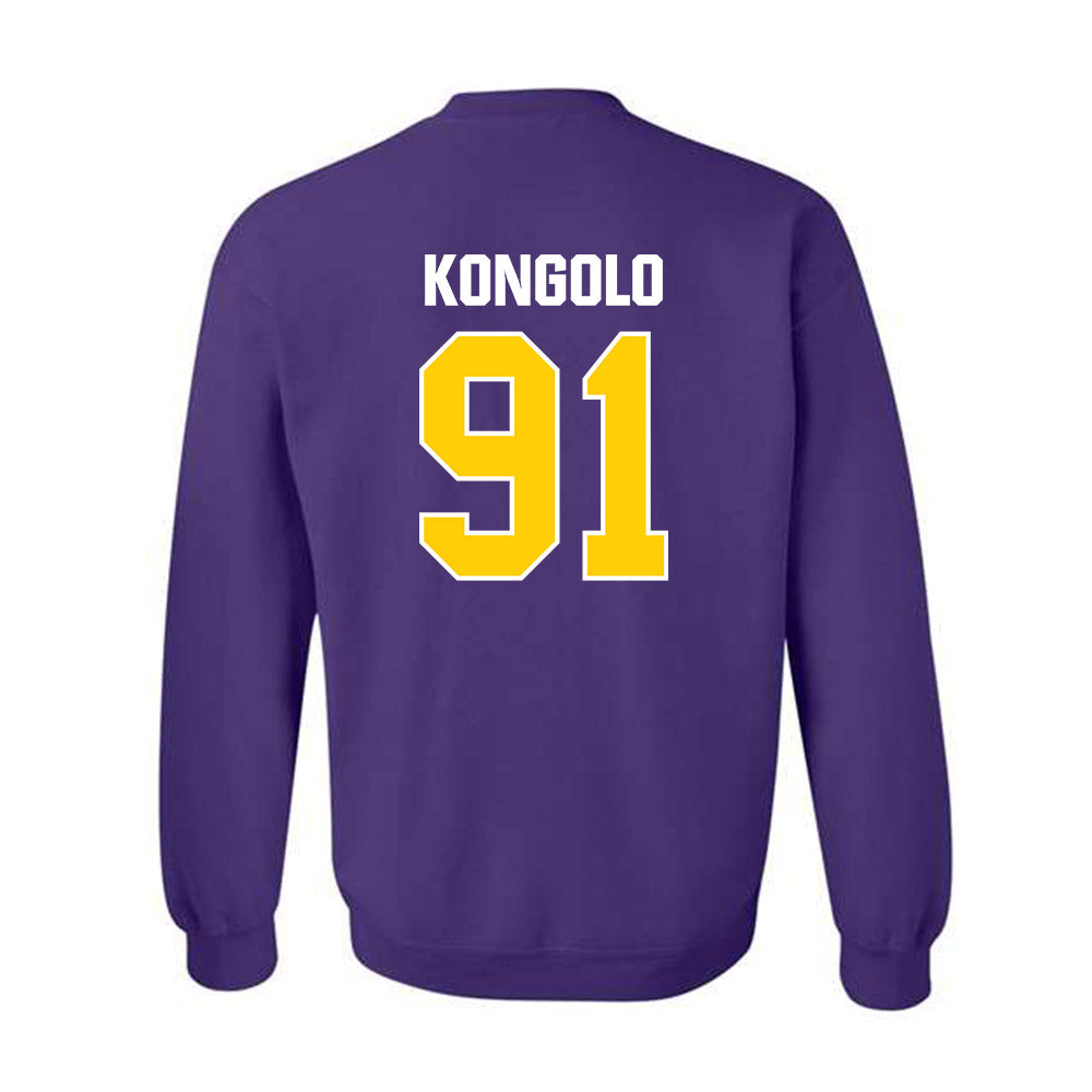 WIU - NCAA Football : Elijah Kongolo - Crewneck Sweatshirt-1