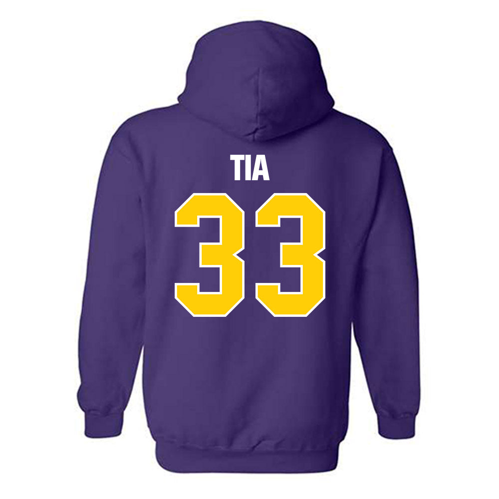 WIU - NCAA Football : Malini Tia - Hooded Sweatshirt-1