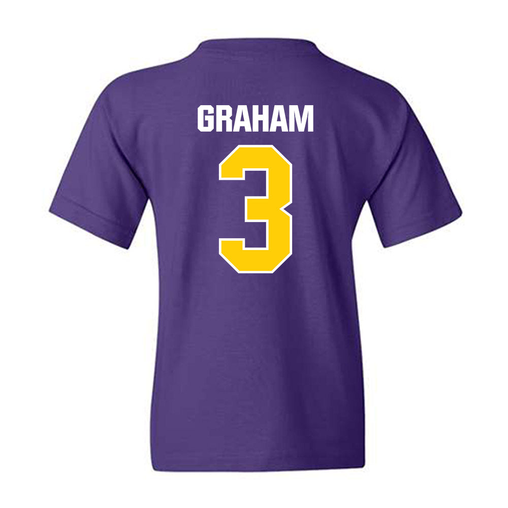 WIU - NCAA Men's Soccer : Benjamin Graham - Youth T-Shirt-1