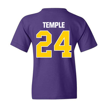 WIU - NCAA Football : Ernest Temple - Youth T-Shirt-1