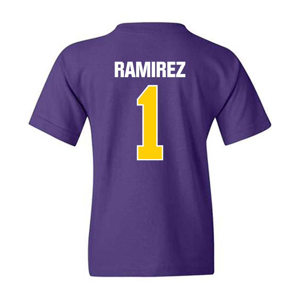 WIU - NCAA Men's Soccer : Micah Ramirez - Youth T-Shirt-1