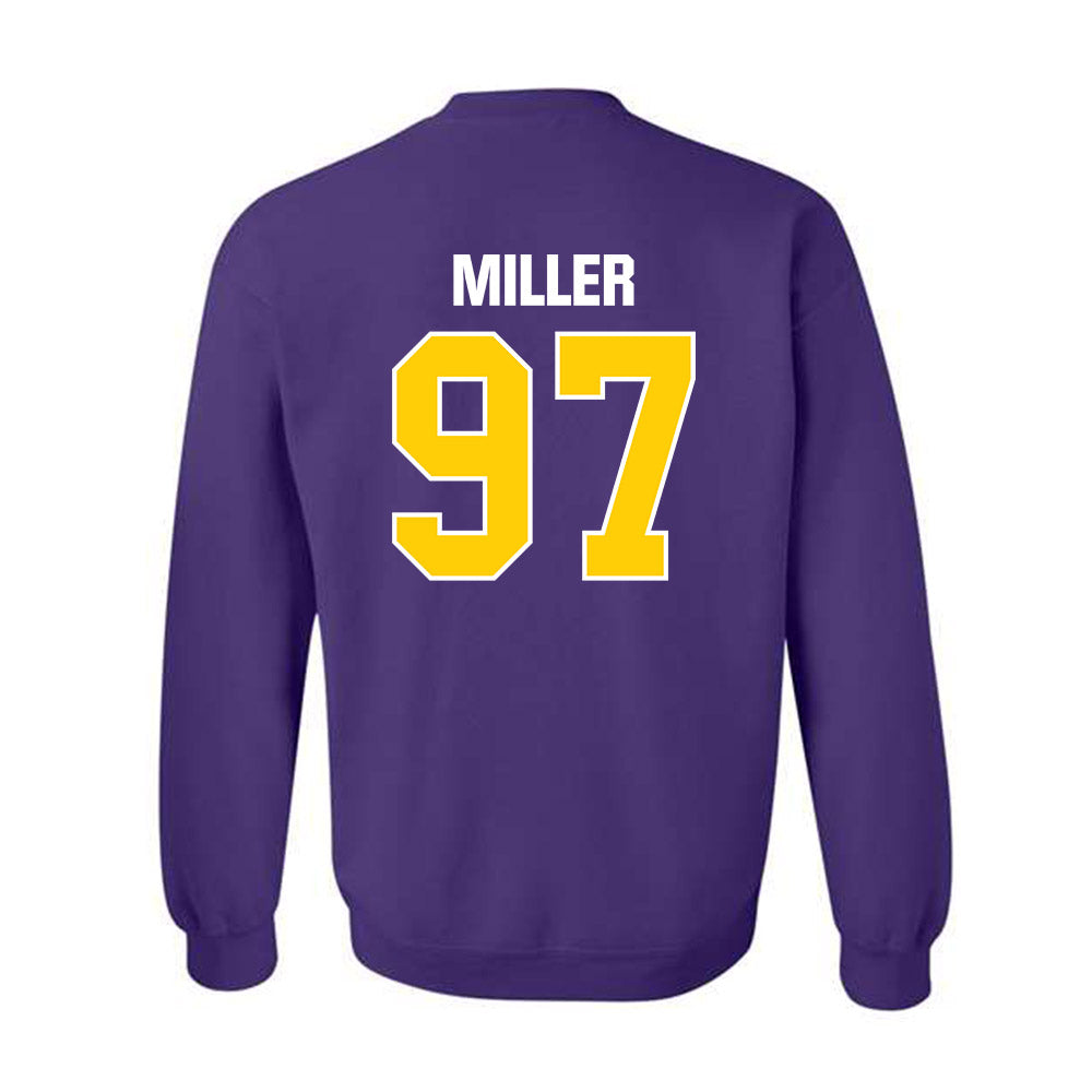 WIU - NCAA Football : Payne Miller - Crewneck Sweatshirt-1