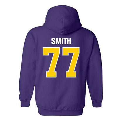 WIU - NCAA Football : Cole Smith - Hooded Sweatshirt-1