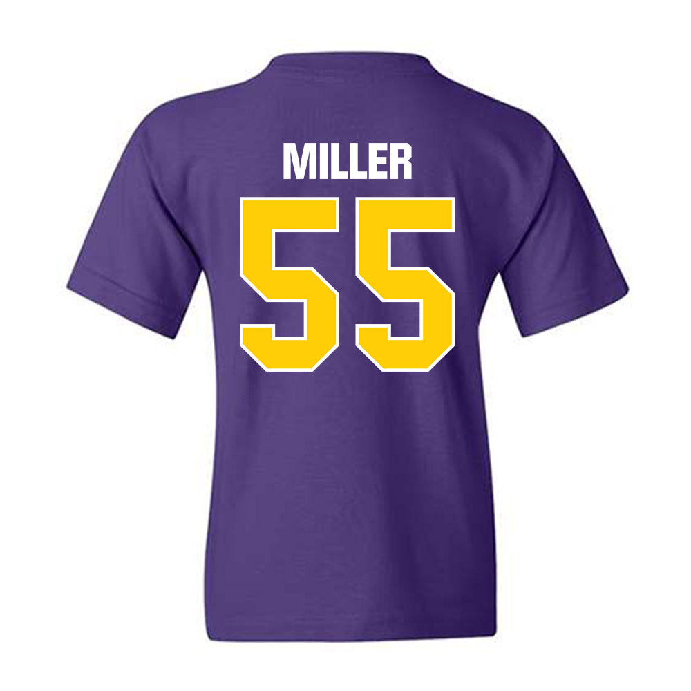 WIU - NCAA Football : Jace Miller - Youth T-Shirt-1