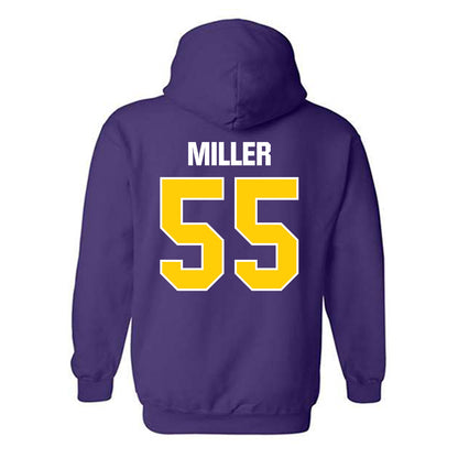 WIU - NCAA Football : Jace Miller - Hooded Sweatshirt-1