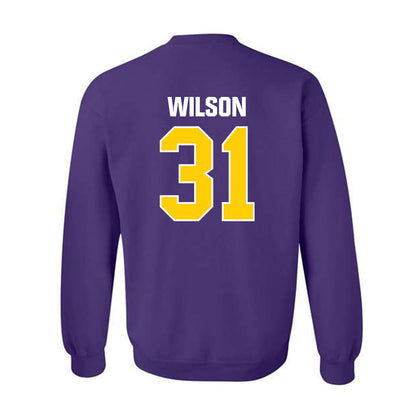 WIU - NCAA Football : Cordell Wilson - Crewneck Sweatshirt-1