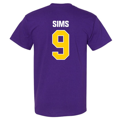 WIU - NCAA Baseball : Cole Sims - T-Shirt-1