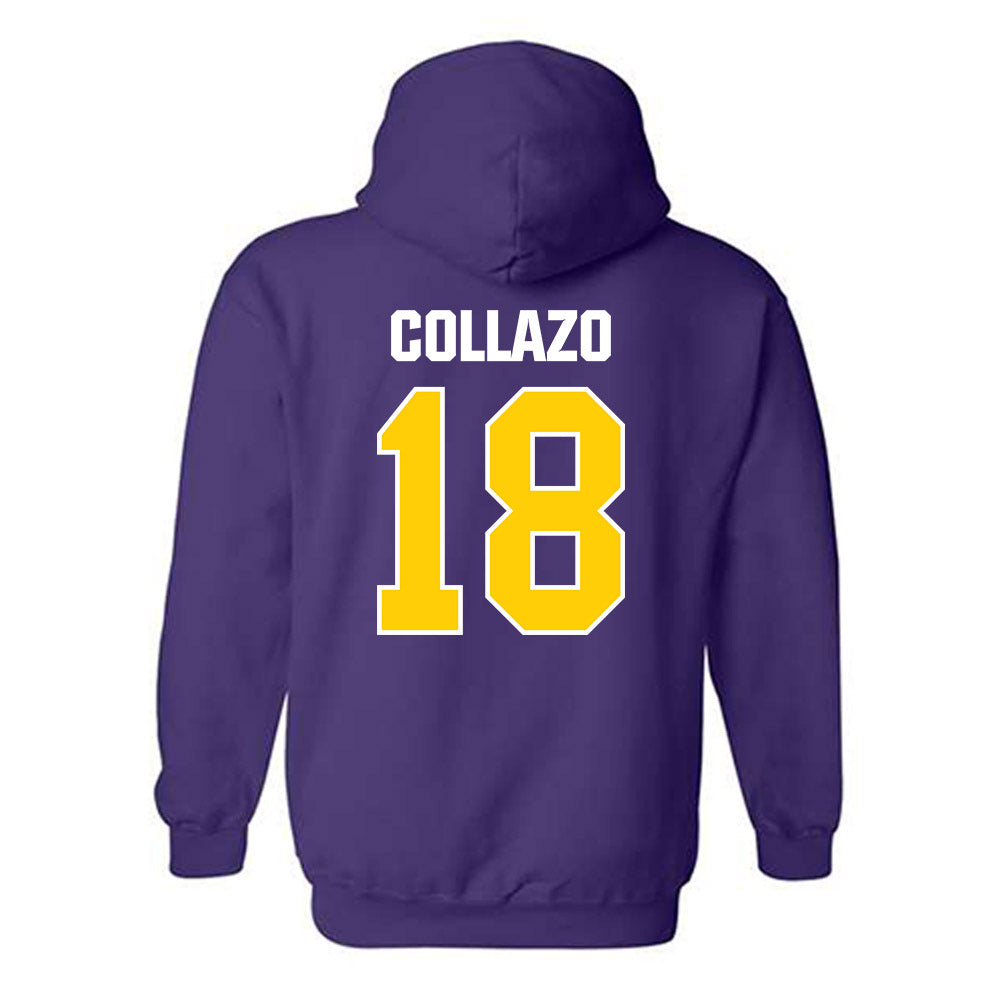 WIU - NCAA Baseball : Ricky Collazo - Hooded Sweatshirt-1