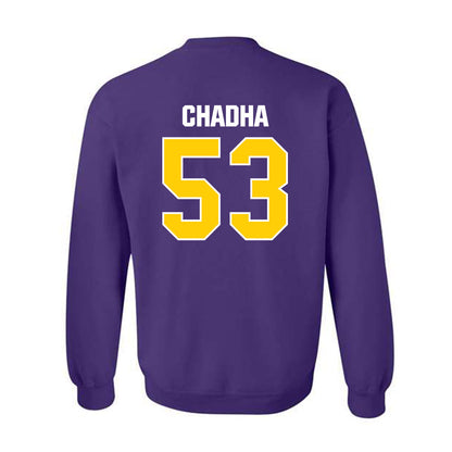 WIU - NCAA Football : Antonio Chadha - Crewneck Sweatshirt-1