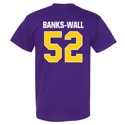 WIU - NCAA Football : Jeremiah Banks-Wall - T-Shirt-1