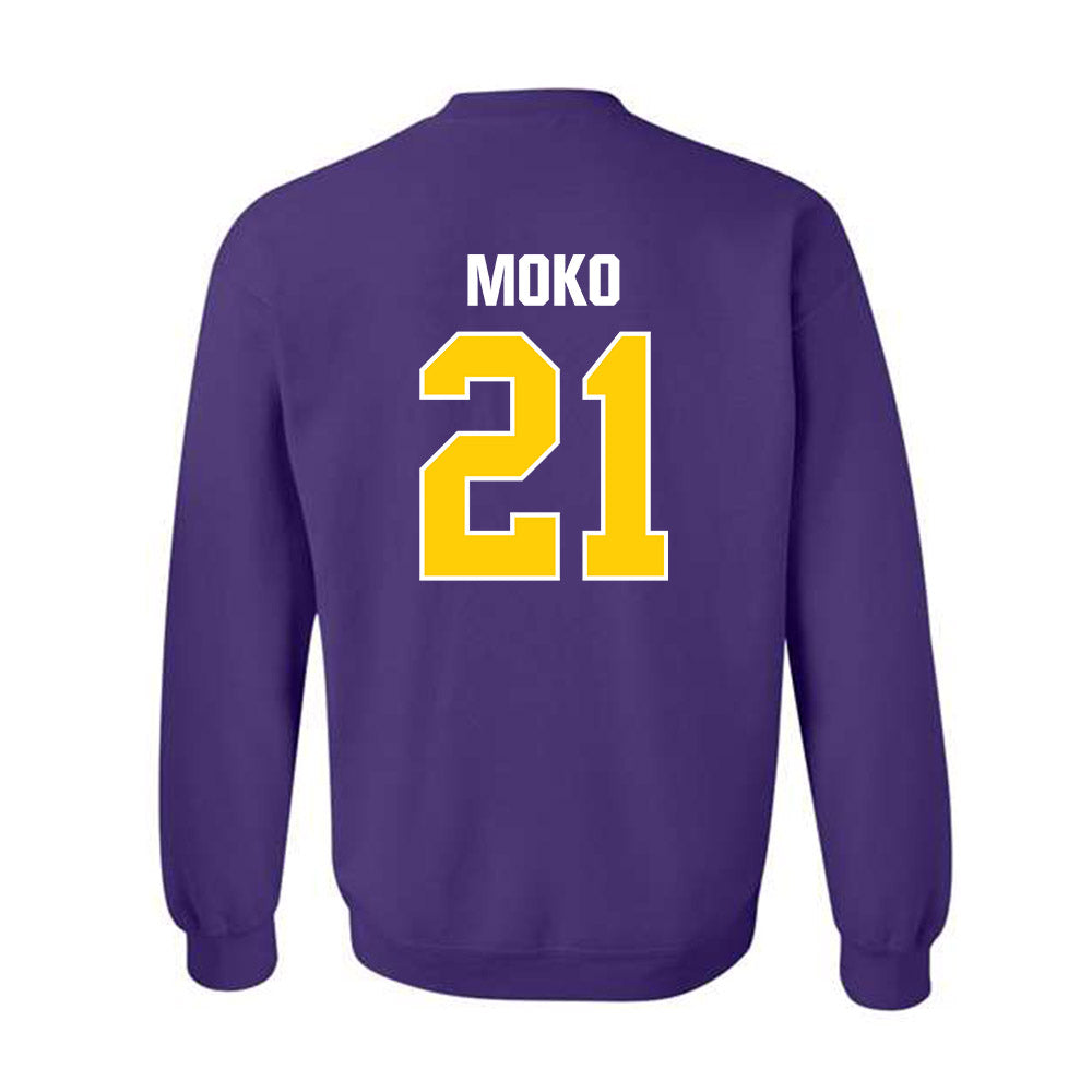 WIU - NCAA Football : Keith Moko - Crewneck Sweatshirt-1