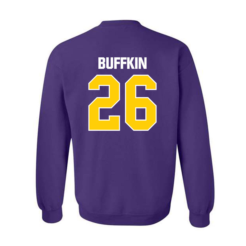 WIU - NCAA Football : Tyrese Buffkin - Crewneck Sweatshirt-1