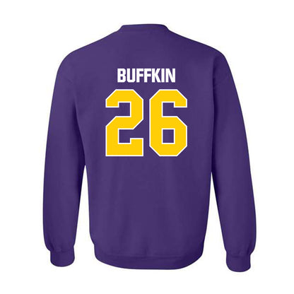 WIU - NCAA Football : Tyrese Buffkin - Crewneck Sweatshirt-1