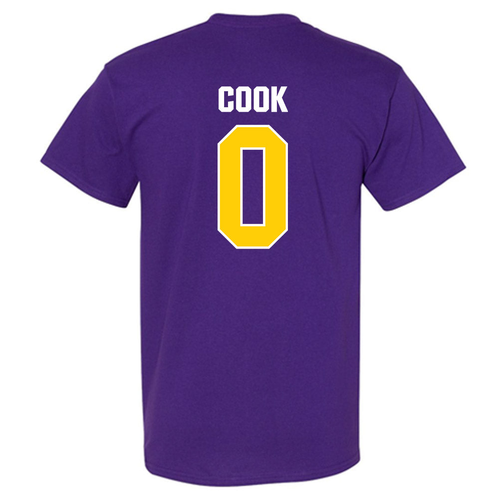 WIU - NCAA Men's Basketball : Tyran Cook - T-Shirt-1