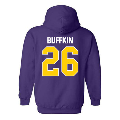 WIU - NCAA Football : Tyrese Buffkin - Hooded Sweatshirt-1