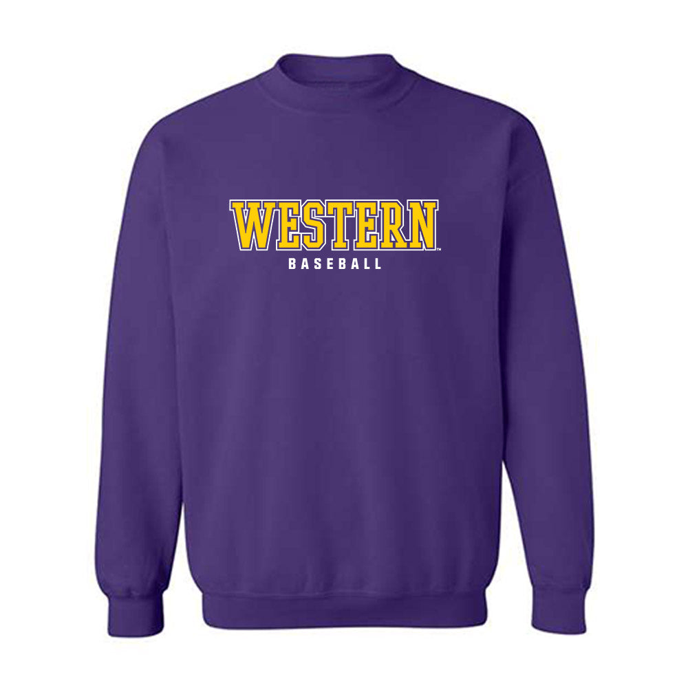 WIU - NCAA Baseball : Breck Romero - Crewneck Sweatshirt-0