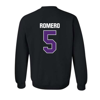WIU - NCAA Baseball : Breck Romero - Crewneck Sweatshirt-1