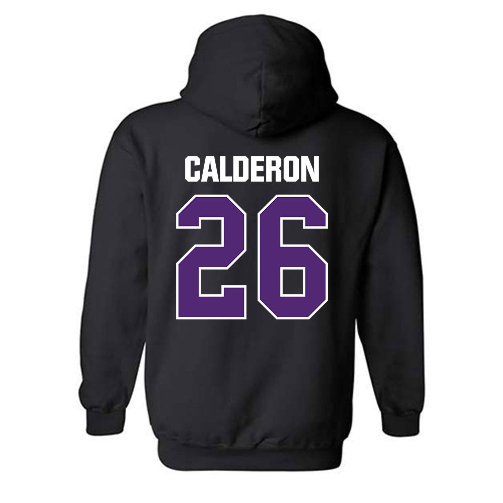 WIU - NCAA Men's Soccer : Miles Calderon - Hooded Sweatshirt-1