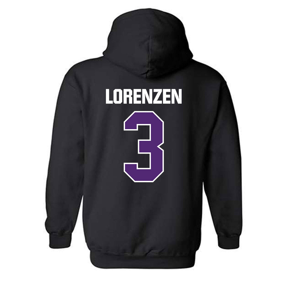 WIU - NCAA Men's Basketball : Lucas Lorenzen - Hooded Sweatshirt-1