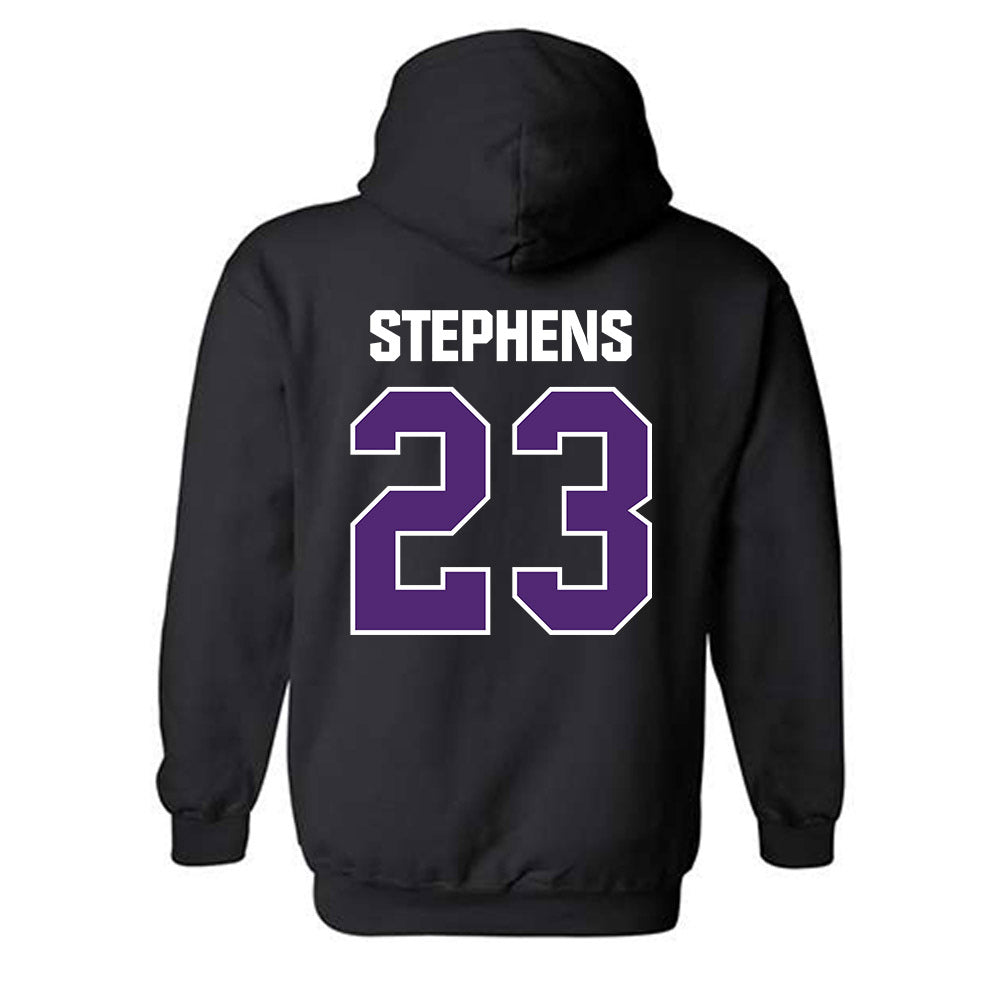 WIU - NCAA Men's Basketball : Danny Stephens - Hooded Sweatshirt-1