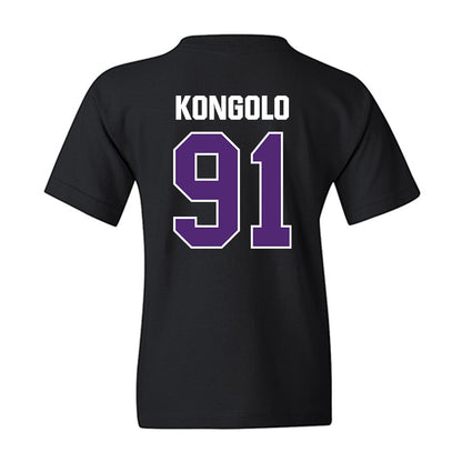 WIU - NCAA Football : Elijah Kongolo - Youth T-Shirt-1