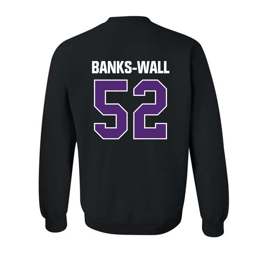 WIU - NCAA Football : Jeremiah Banks-Wall - Crewneck Sweatshirt-1