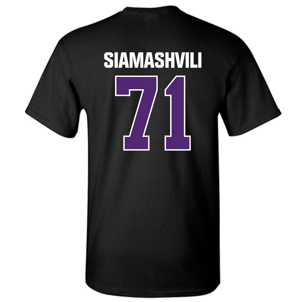 WIU - NCAA Football : Luca Siamashvili - T-Shirt-1