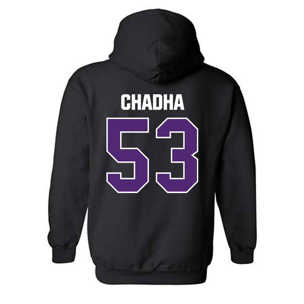 WIU - NCAA Football : Antonio Chadha - Hooded Sweatshirt-1