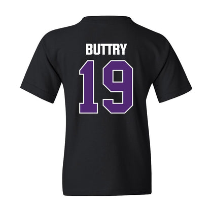 WIU- NCAA Women's  Volleyball : Tenese Buttry - Youth T-Shirt