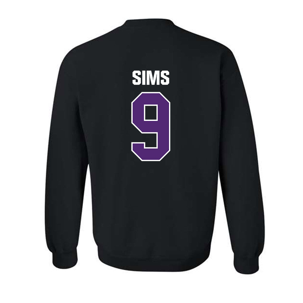 WIU - NCAA Baseball : Cole Sims - Crewneck Sweatshirt-1