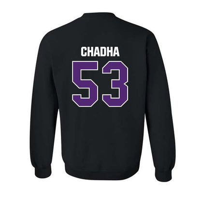 WIU - NCAA Football : Antonio Chadha - Crewneck Sweatshirt-1