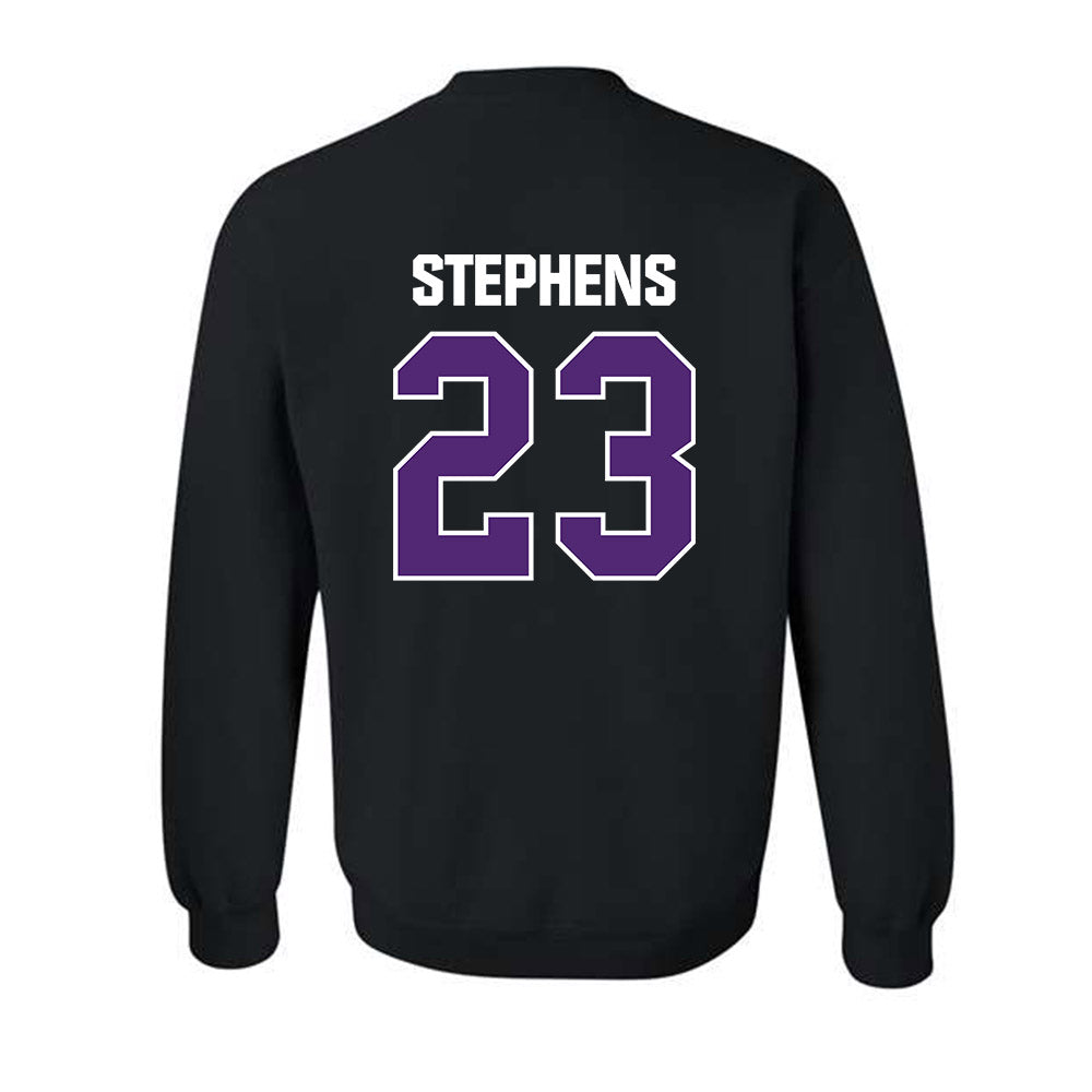 WIU - NCAA Men's Basketball : Danny Stephens - Crewneck Sweatshirt-1