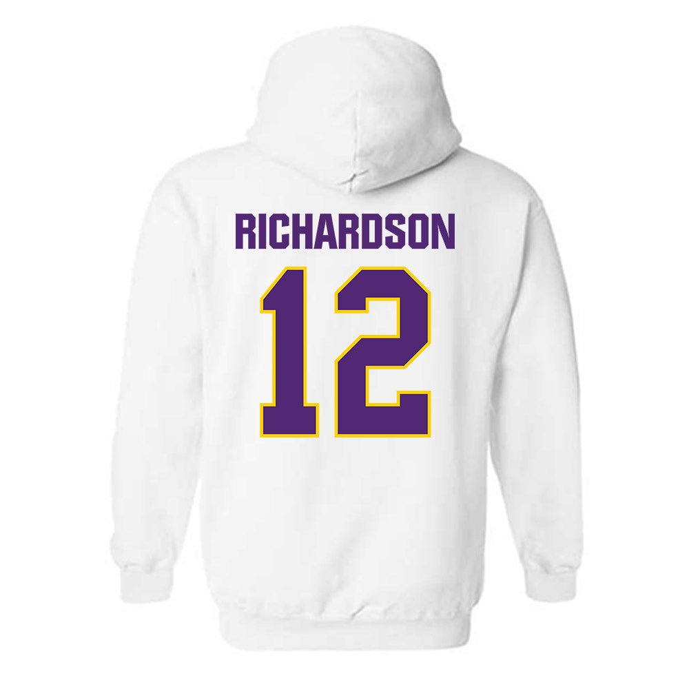 WIU - NCAA Football : Justin Richardson - Hooded Sweatshirt-1