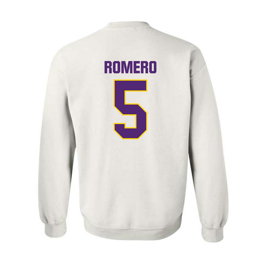 WIU - NCAA Baseball : Breck Romero - Crewneck Sweatshirt-1
