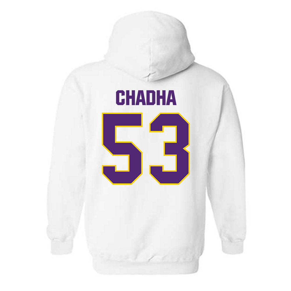 WIU - NCAA Football : Antonio Chadha - Hooded Sweatshirt-1