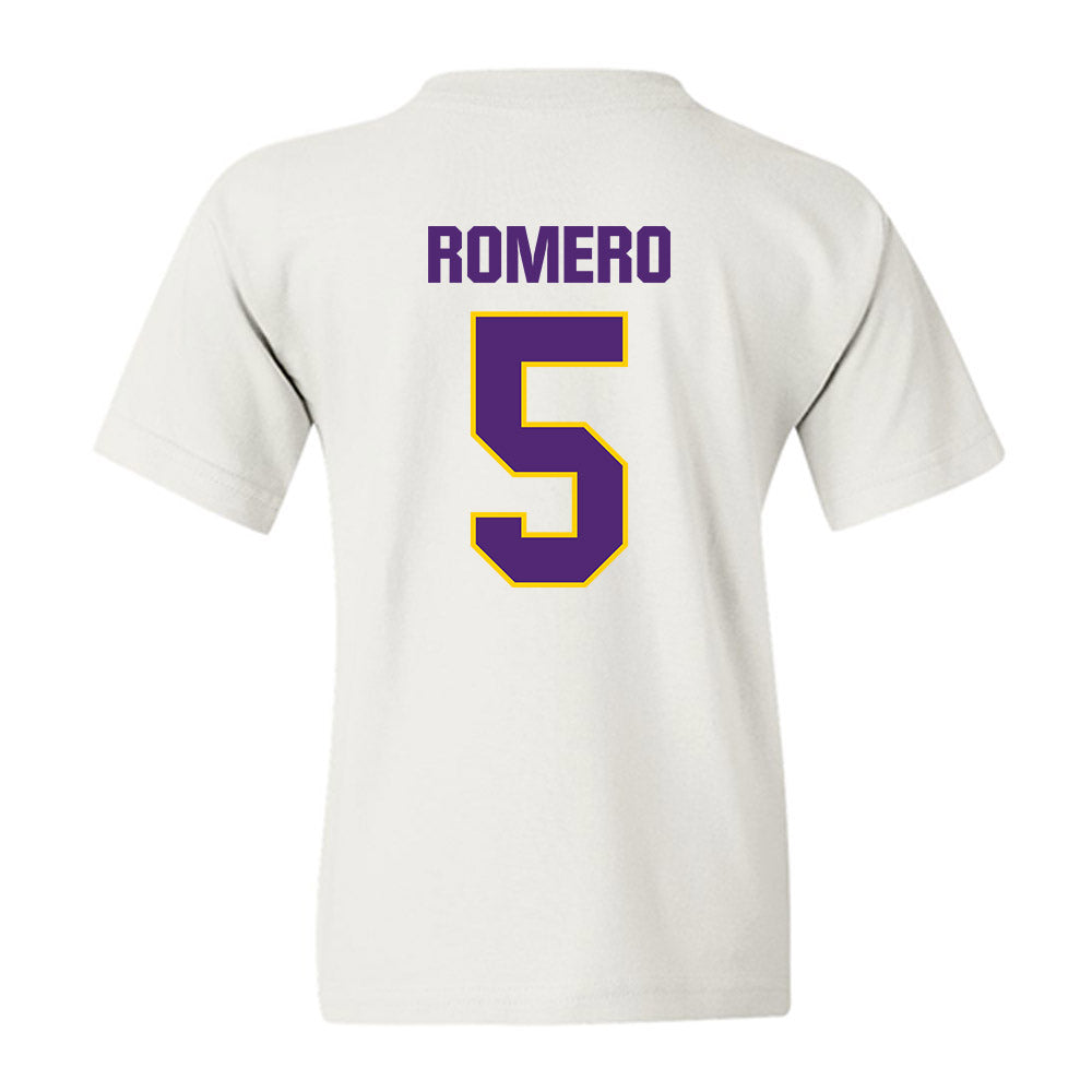 WIU - NCAA Baseball : Breck Romero - Youth T-Shirt-1