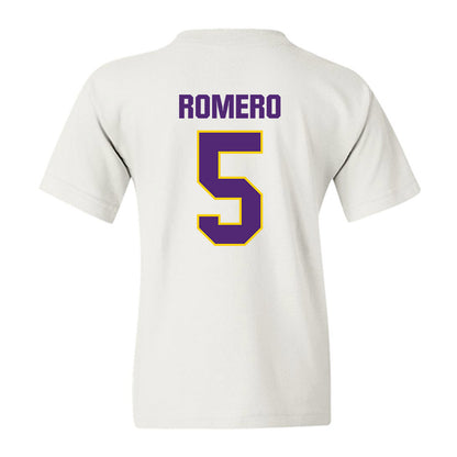 WIU - NCAA Baseball : Breck Romero - Youth T-Shirt-1