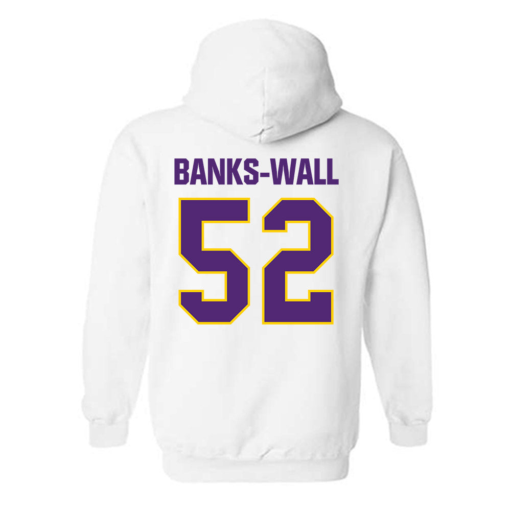 WIU - NCAA Football : Jeremiah Banks-Wall - Hooded Sweatshirt-1