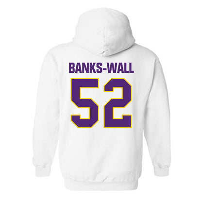 WIU - NCAA Football : Jeremiah Banks-Wall - Hooded Sweatshirt-1