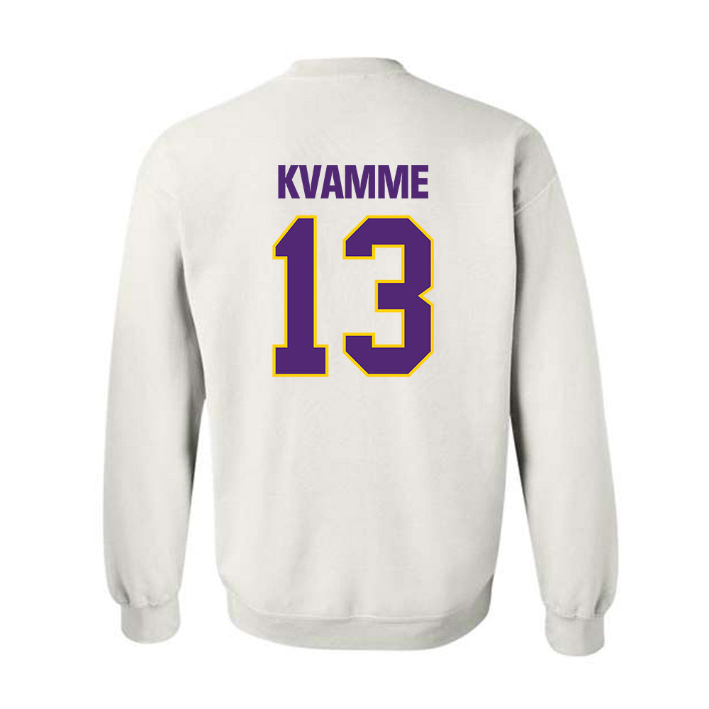 WIU - NCAA Men's Basketball : Makai Kvamme - Crewneck Sweatshirt-1
