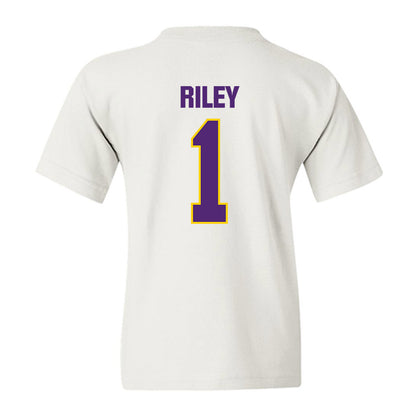 WIU - NCAA Men's Basketball : Jack Riley - Youth T-Shirt-1