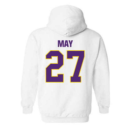 WIU - NCAA Football : Harlon May - Hooded Sweatshirt-1